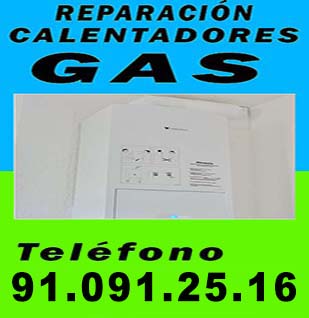 reparacion de calderas de gas en Aluche